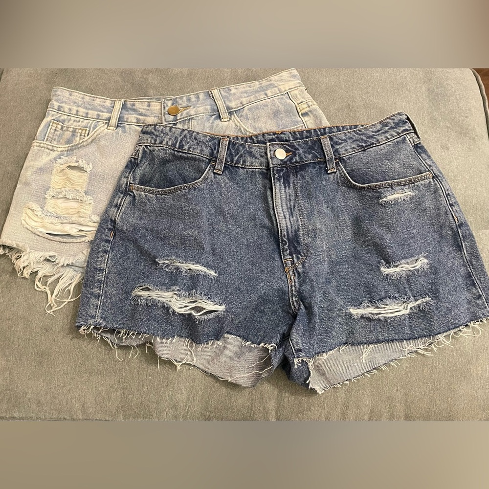 Denim Jean Shorts Bundle SHEIN &DENIM 2 for 1